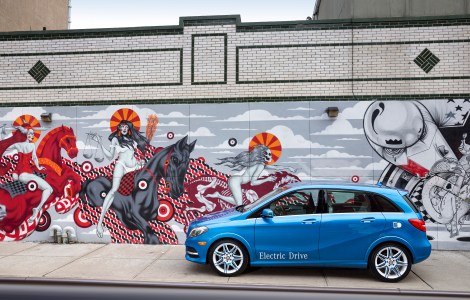 Mercedes-Benz B-Class Electric Drive in New York 2013 (Word Premiere at NYIAS 2013)