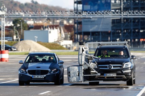 Michael Schuhmacher, Tests C-Class Intelligent Drive
