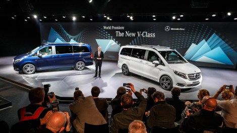 Die neue V-Klasse. Weltpremiere 2014, The New V-Class. World Premiere 2014