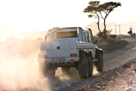 Mercedes-Benz G63 AMG 6x6 Showcar, Dubai 2013