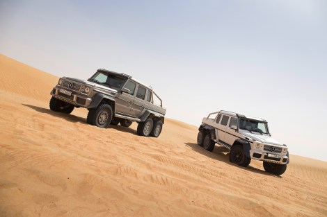 Mercedes-Benz G63 AMG 6x6 Showcar, Dubai 2013