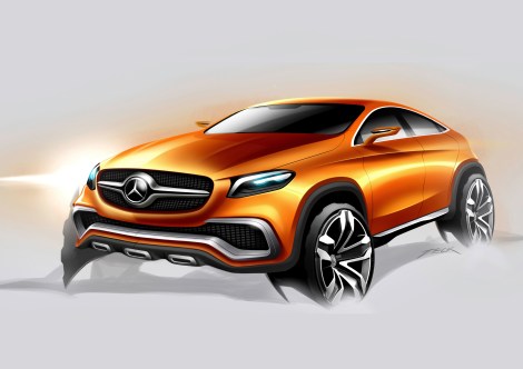 Mercedes-Benz Concept Coupé SUV, 2014