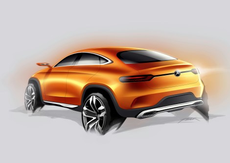 Mercedes-Benz Concept Coupé SUV, 2014