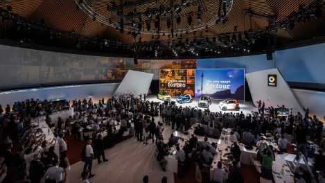 The new smart fortwo and forfour, World premiere, Berlin 2014Der neue smart fortwo und forfour, Weltpremiere, Berlin 2014