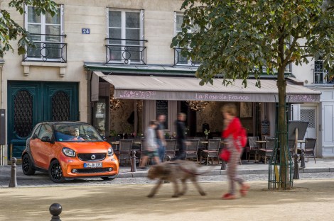Der neue smart fortwo 2014, Paris The new smart fortwo 2014, Par