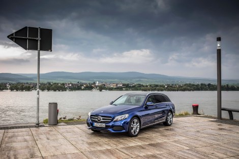 Mercedes Benz; C-Klasse T-Modell Fahrvorstellung, Frankfurt/Deid