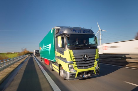 Mercedes-Benz Actros im Fuel Duel
