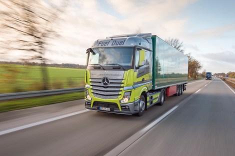 Mercedes-Benz Actros im Fuel Duel