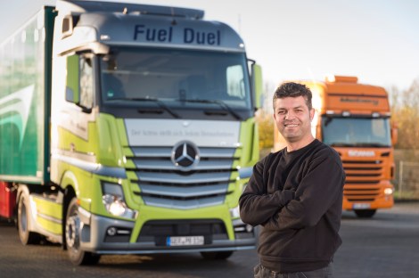 Mercedes-Benz Actros im Fuel Duel