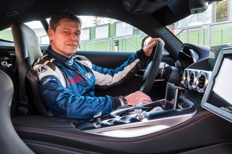 Bernd Mayländer, seit 2000 Fahrer des Official Safety Car der F