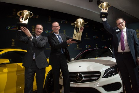Mercedes-Benz wins three categories in the prestigious "World Car Awards 2015"  Mercedes-Benz gewinnt drei Kategorien der renommierten „World Car Awards 2015“.